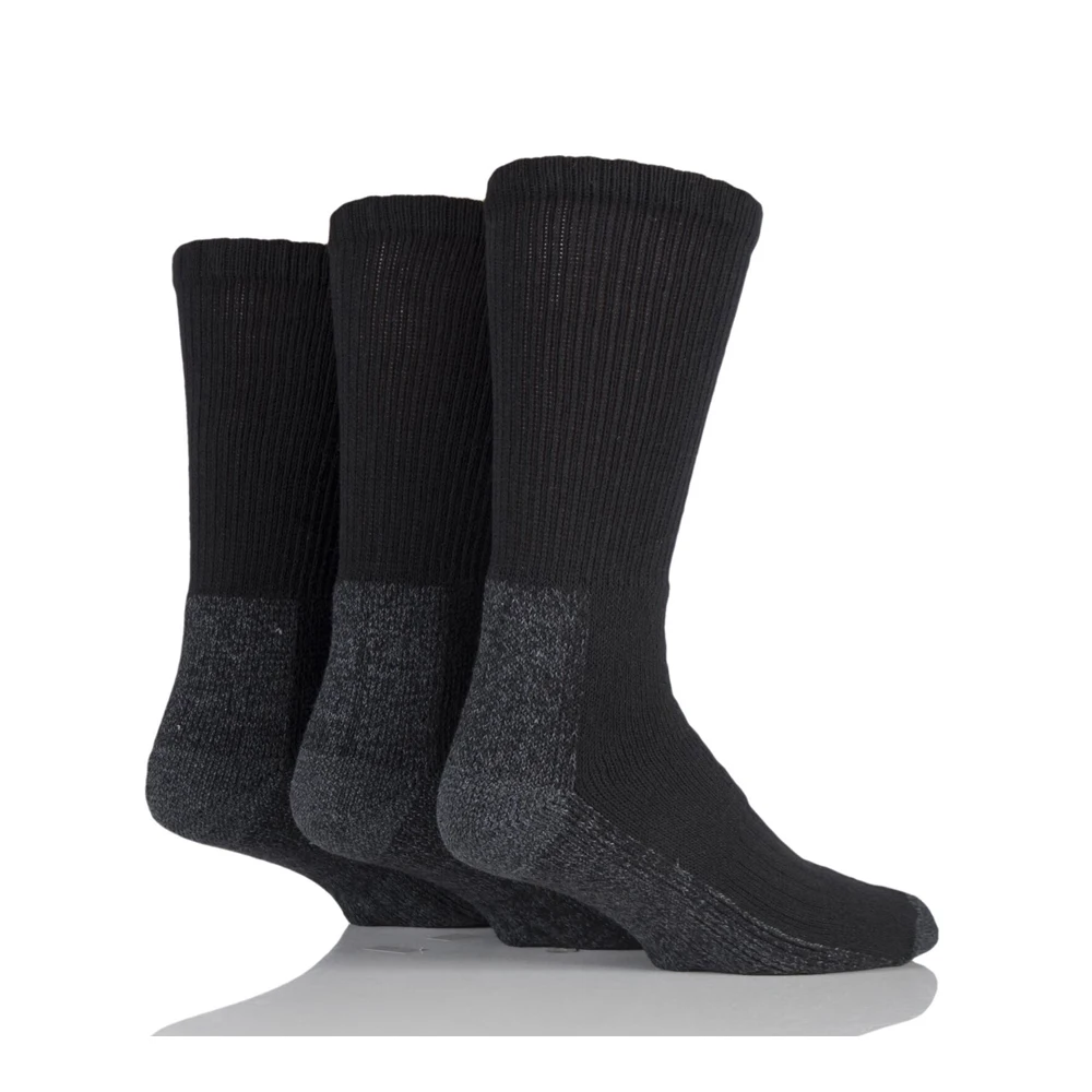 Quentin OEM Male Terry Thicken Heavy Duty Work Boot Cushioned Crew Work Socks Riding Hiking Boot Socks