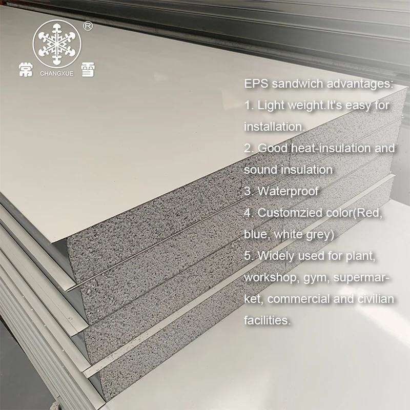 50-200mm polyurethane foam sandwich roof panel
