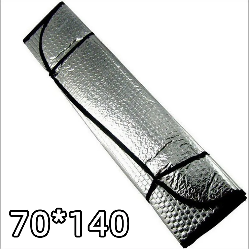 Jutien Automobile Sunshade Front Gear Car Aluminum Foil SUV Car Summer Sunscreen Bubble Insulation Plate Sun Block