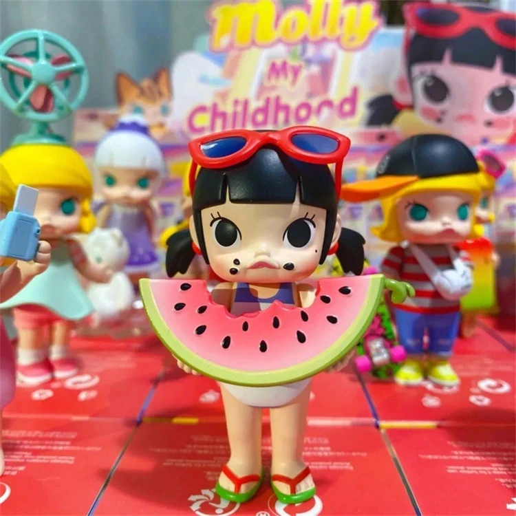 Delicate Production  Arrival POP MARTS Blind Box Molly series Anime Action Figure blind box toys for decoration