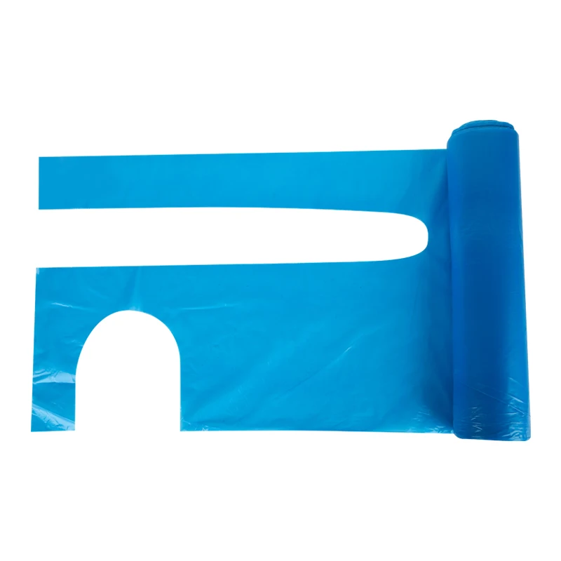 Household Kitchen Cleaning Apron High Quality Waterproof Plastic Sleeveless Apron With Waist