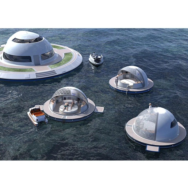 Modern Design Floating Room Houseboats Pontoon Boat Floating Platform Prefab House On The Water House Mobile Home Floating Hotel