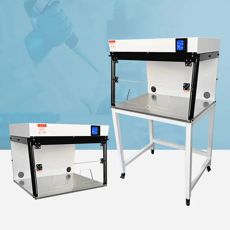 C8-PD-650 floor mounted small Laminar Flow Cabinet HEPA filter vertical laminar flow cultivate  clean workbench lab furniture
