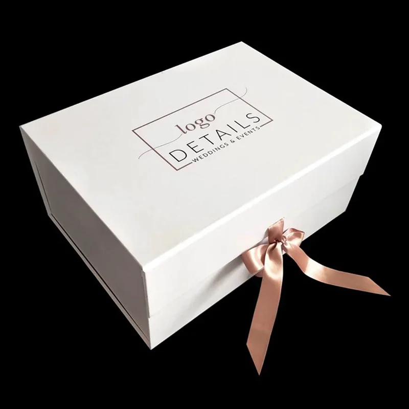 Оптовая продажа Пользовательский логотип напечатанный Роскошная упаковочная бумага и картонная бумажная коробка для обуви с лентой
