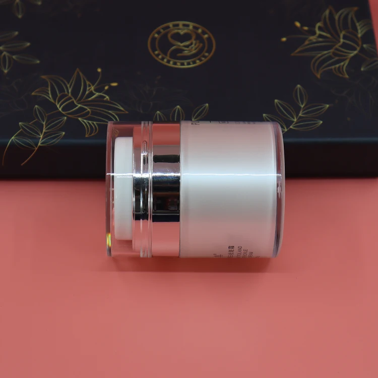 Custom Beauty Containers Small Plastic Cosmetic Jars plastic package lip balm container Pot with Lids