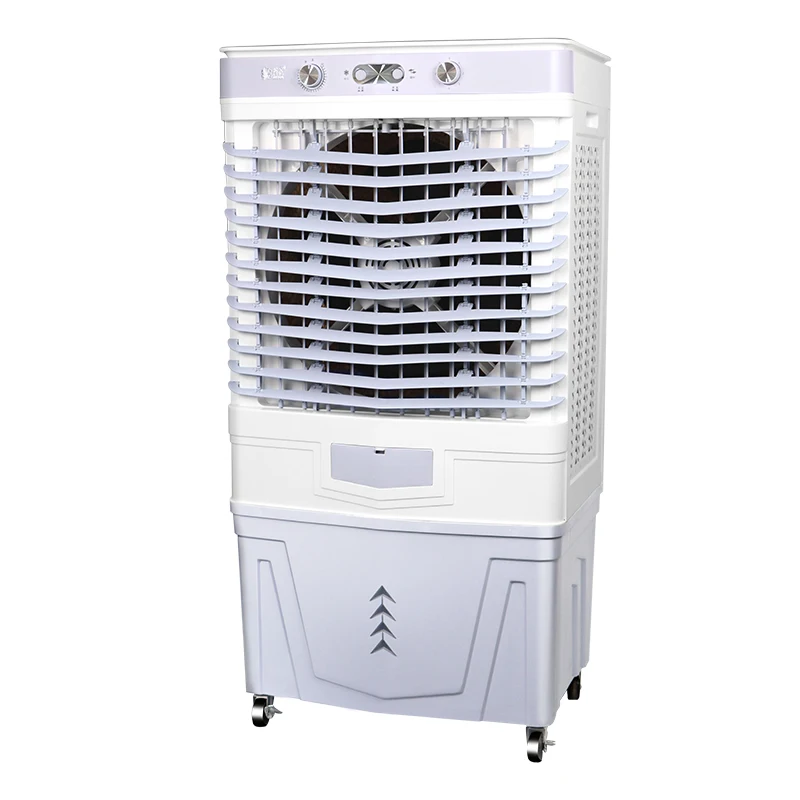 Huge water tank 45L  Easy Movable Industrial Commercial Evaporative Water Air Cooler for super mall