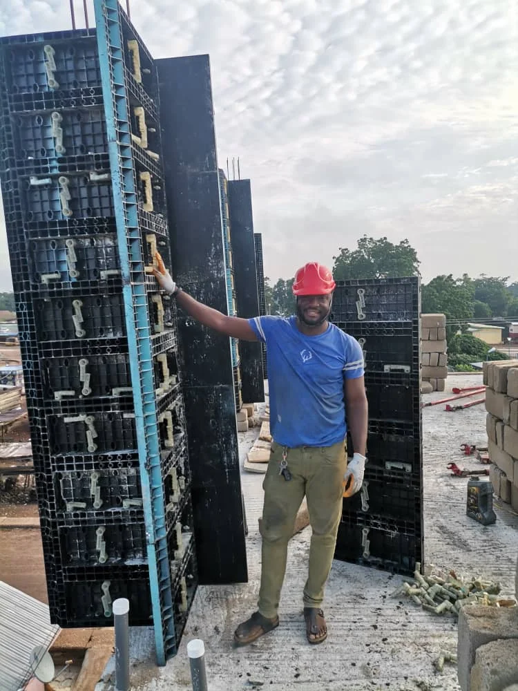 New arrival plastic building materials round formwork