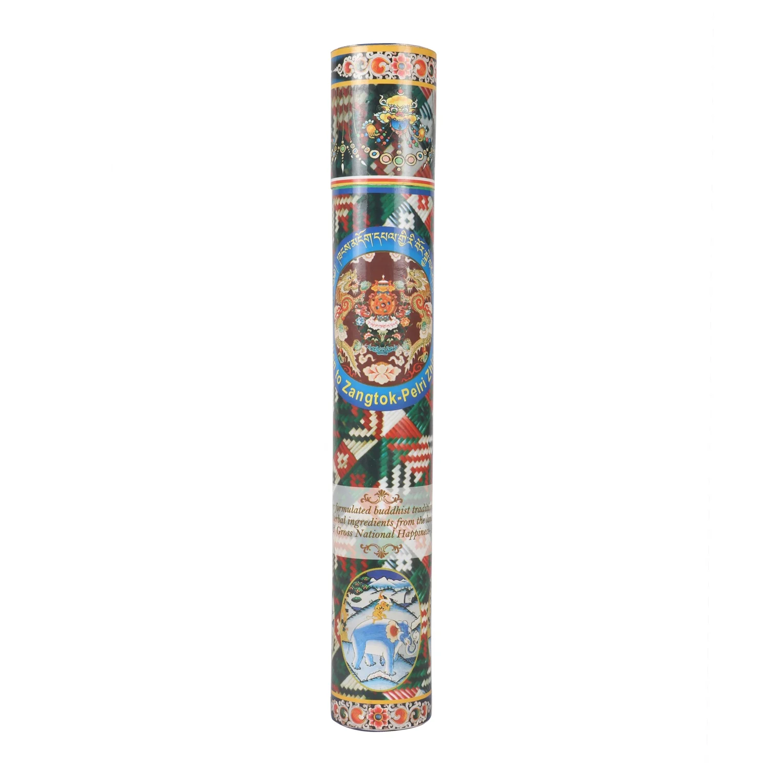 Liberation Zangtok Pelri Zhingkham Bhutanese Incense Aromatic Prayer Incense Sticks in Wood Flower Shape Air Purifier