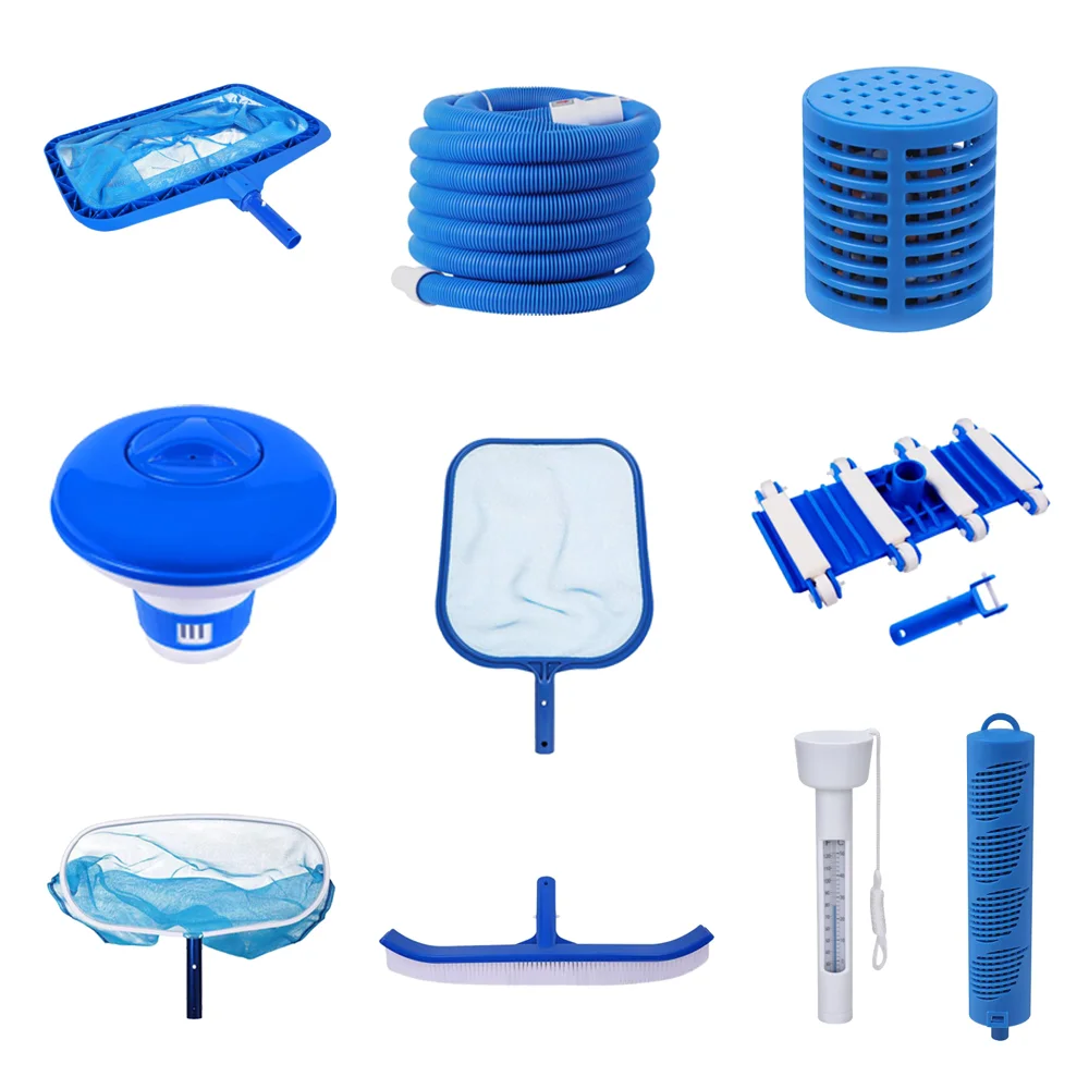 Free Samples Wholesale Swimming Pool Accessories Equipment Set Floating Pool Cleaning Accessories