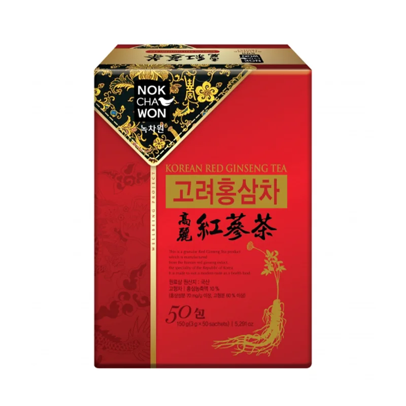 Traditional Korean Natural Healthy Red Ginseng Tea Organic Health Care Medicinal Ginseng Extract Herbal Tea