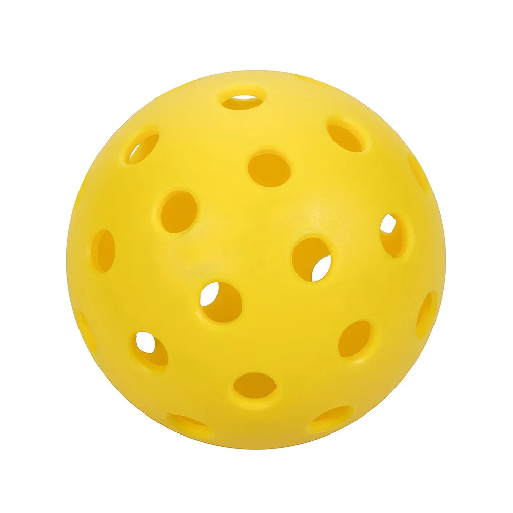Pickleball Balls Outdoor or Indoor Pickle Balls Stable and High Elasticity 40 Holes Pickleball Balls
