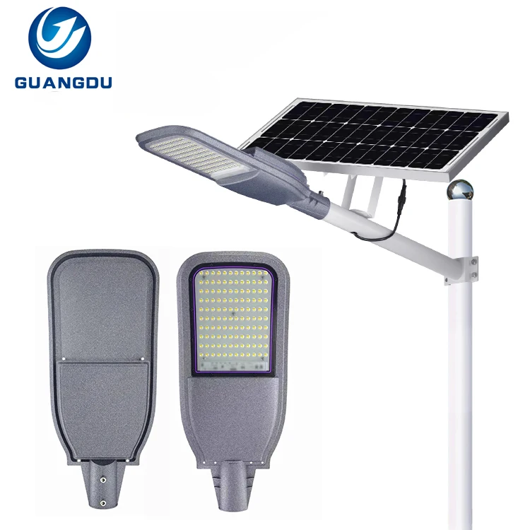 Fast Heat Dissipation Design SMD5050 Project Light 240w 300w 500w 600w Separate Solar Led Streetlight