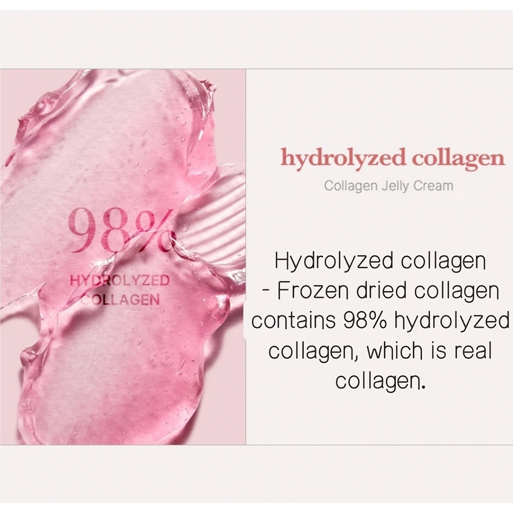 OEM LOGO Collagen Jelly Cream Daily Deep Hydrating Nourishing Firming Reduce Wrinkles Korean Skin Care Face Cream