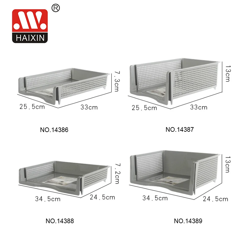 Stackable Office Letter Organizer Desk Tray