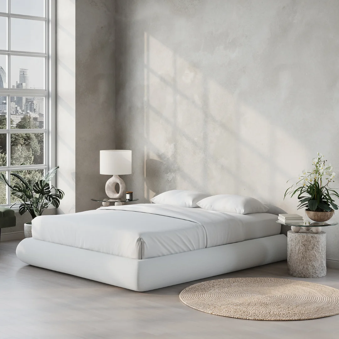 Europe Design Furniture Bedroom Bed Frame Sets Compression Folded King Queen Size Soft Foam Bed Frame