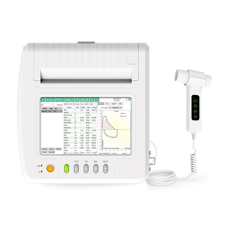 SP100B spirometer lung function testing device portable spirometer price