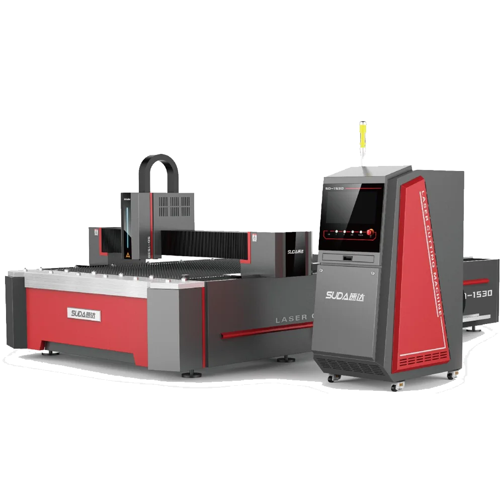 FG1530 1500w 3000w 6000w Laser Metal Cutting Machine
