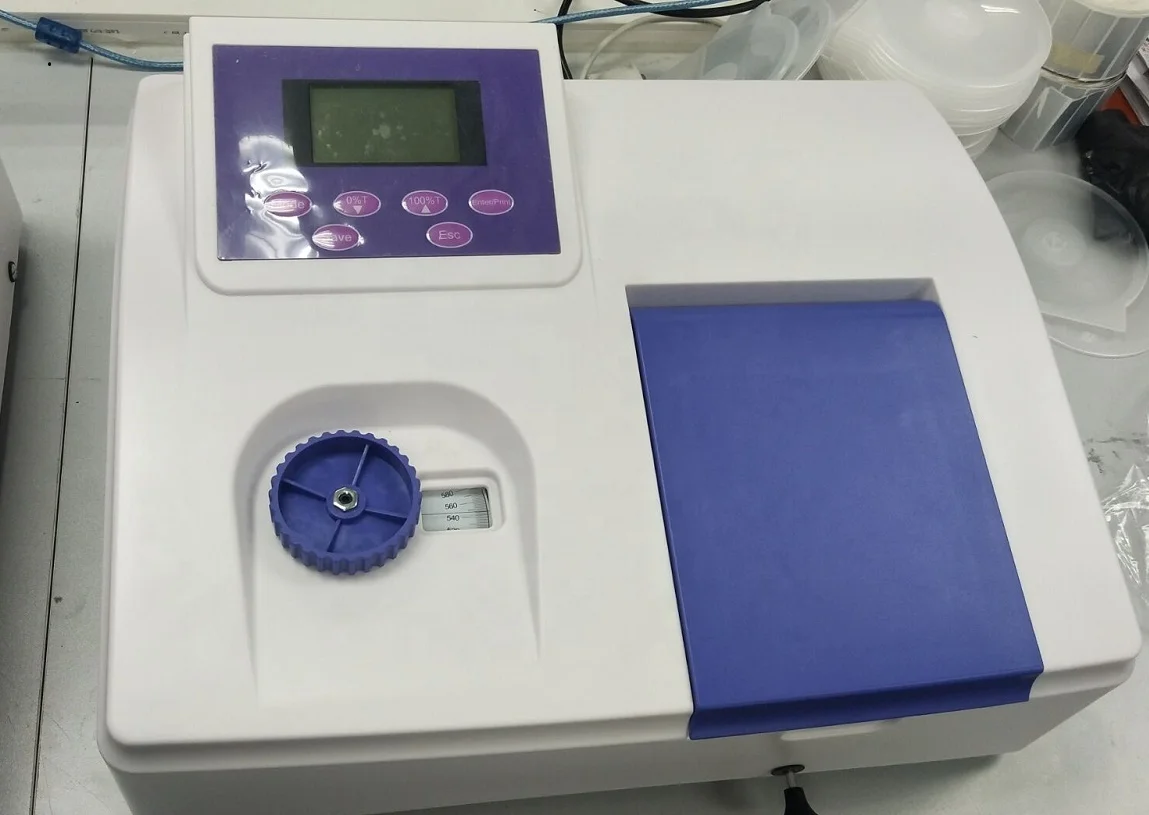 China Laboratory 4nm Single Beam Visible Spectrophotometer V1200