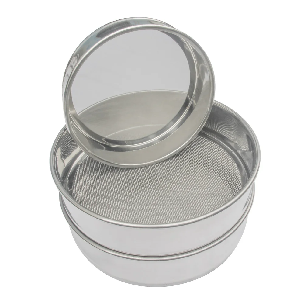 Oxidation Resistance solid particle sorting  60 150 Micron Stainless Steel Fine Test Sieves Garden Sieves