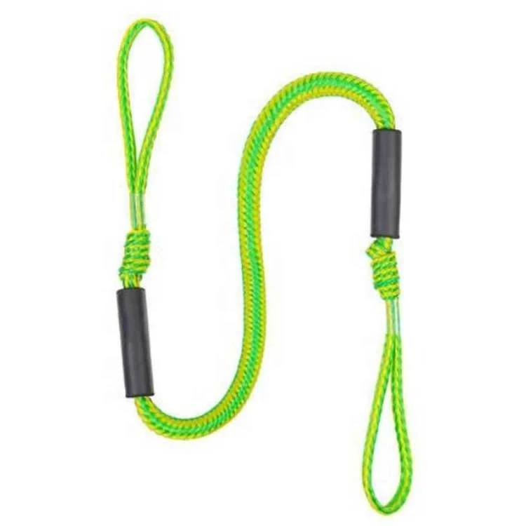 High quality PE PP Bungee Dock Line WITH HOOK