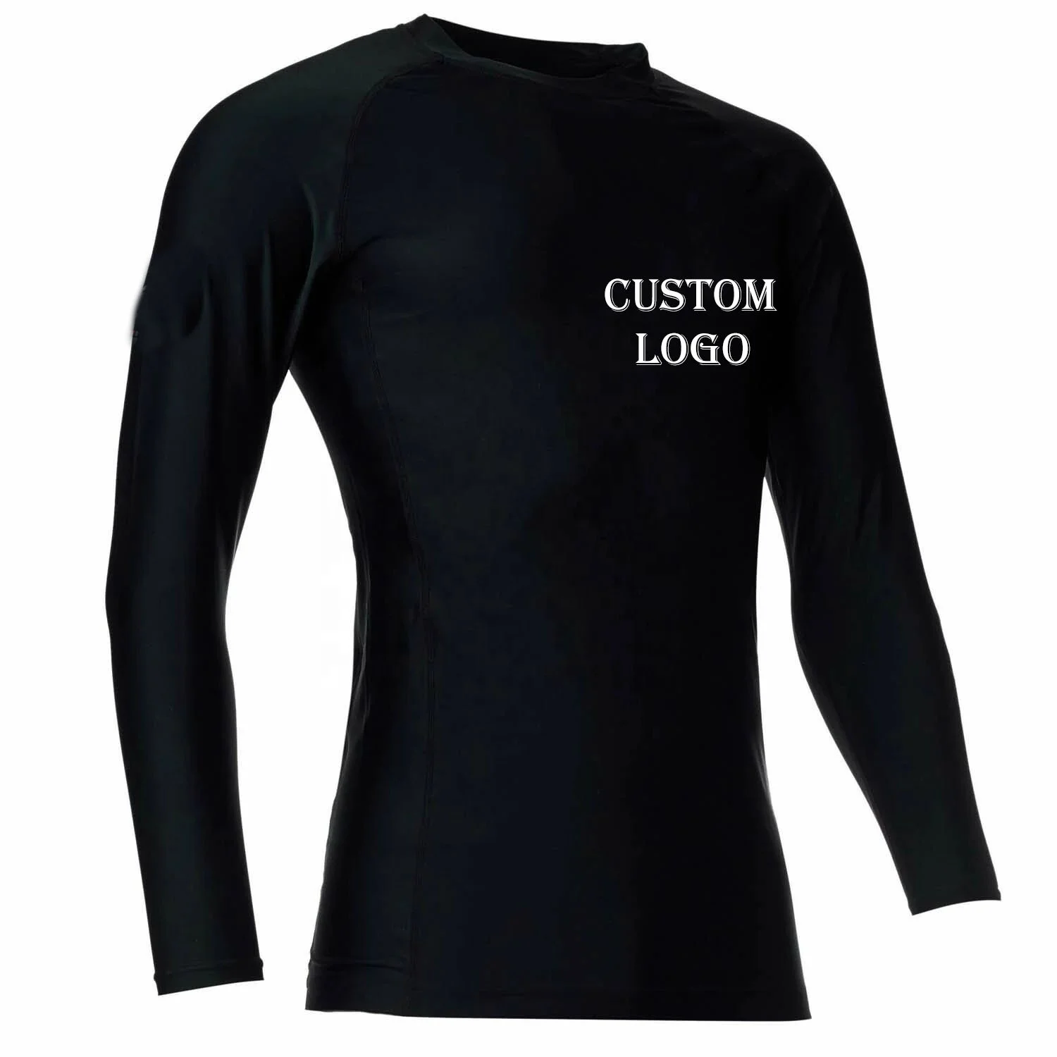 Custom Design Long Sleeve Men Rashguard Sublimated Printed BJJ Rash Guard
