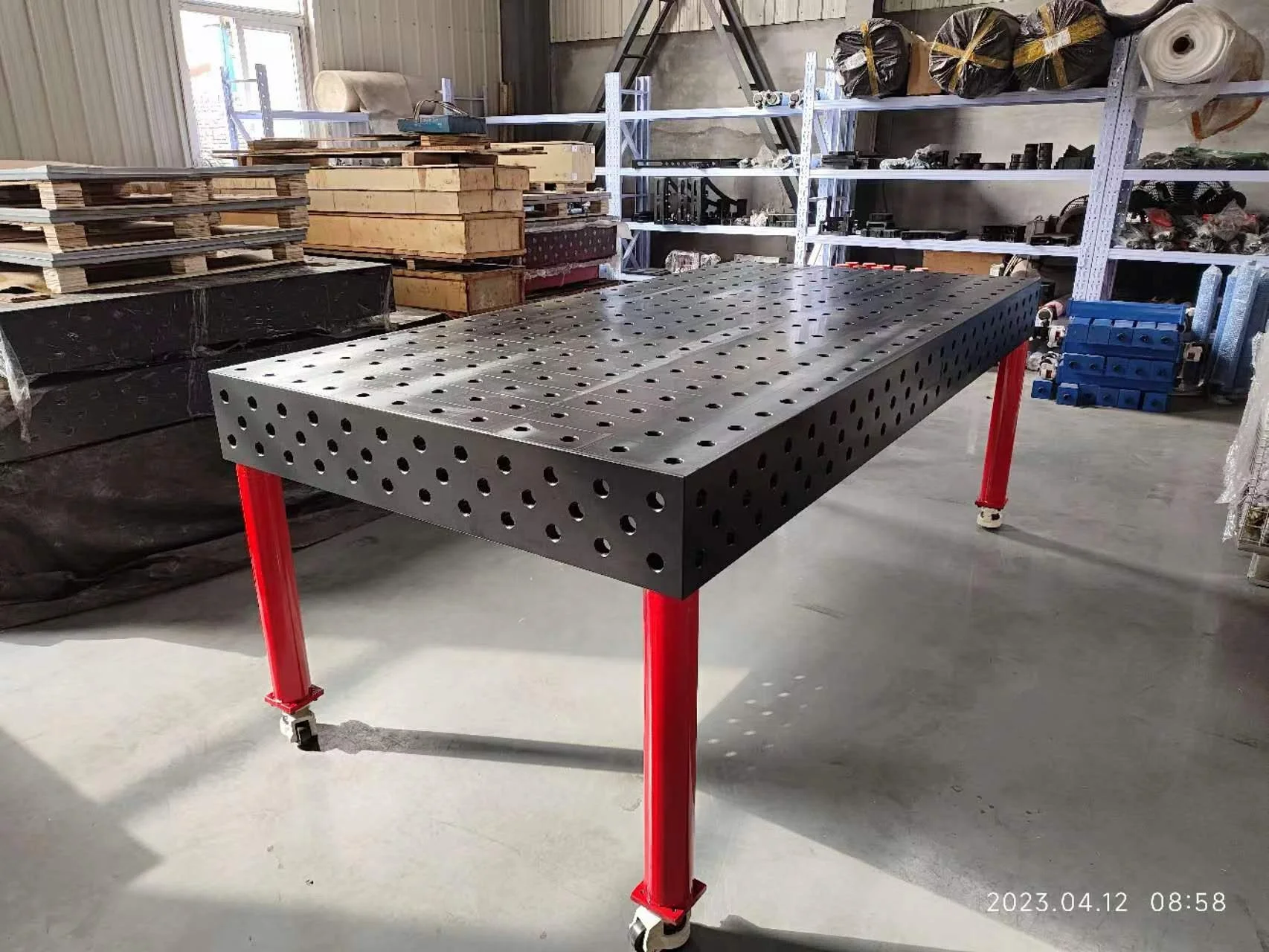 cast iron welding table D28 type