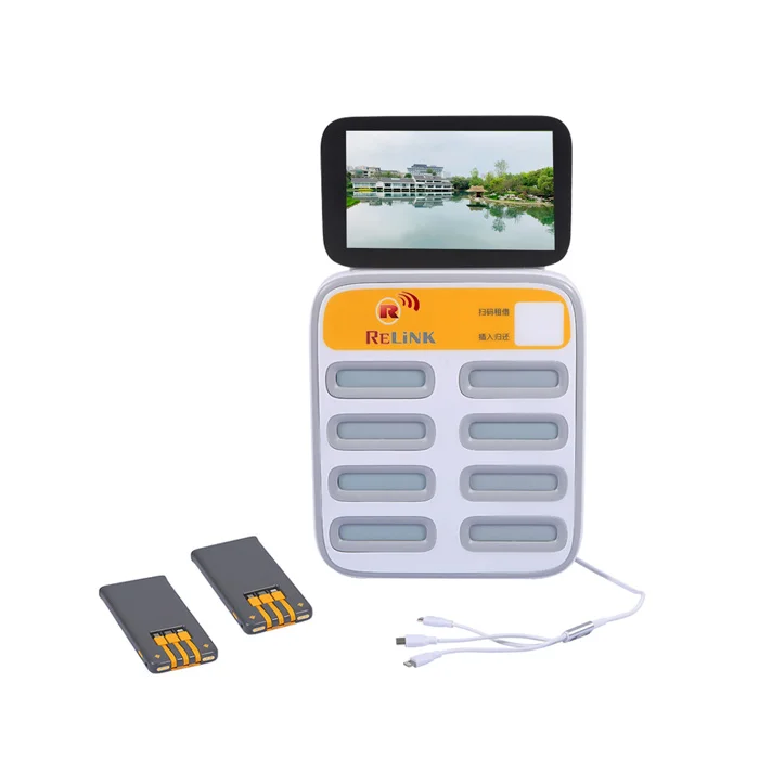 
8 Ports Mobile Power Bank Sharing Rental External Battery Pack Share Portable Charger 