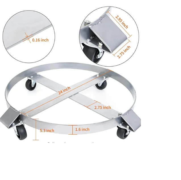 HEAVY DUTY  DRUM DOLLY