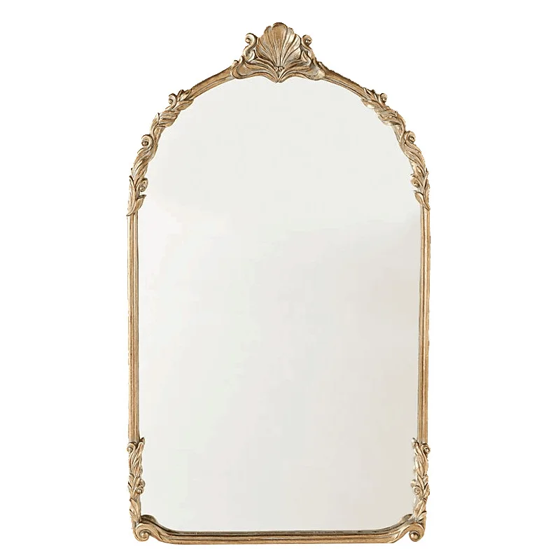 American pastoral style living room decorative mirror porch hanging mirror antique mirror