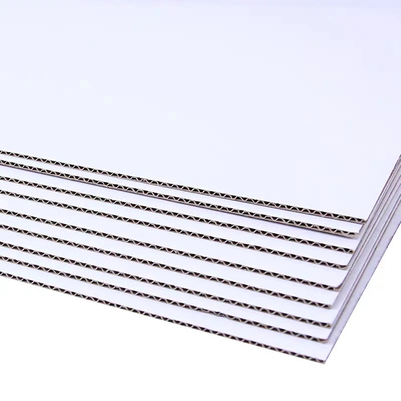 high strength white corrugated honeycomb cardboard e flute corrugated cardboard sheet