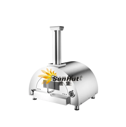 Hot selling wood fired pizza oven All stainless steel  outdoor Gas pizza oven
