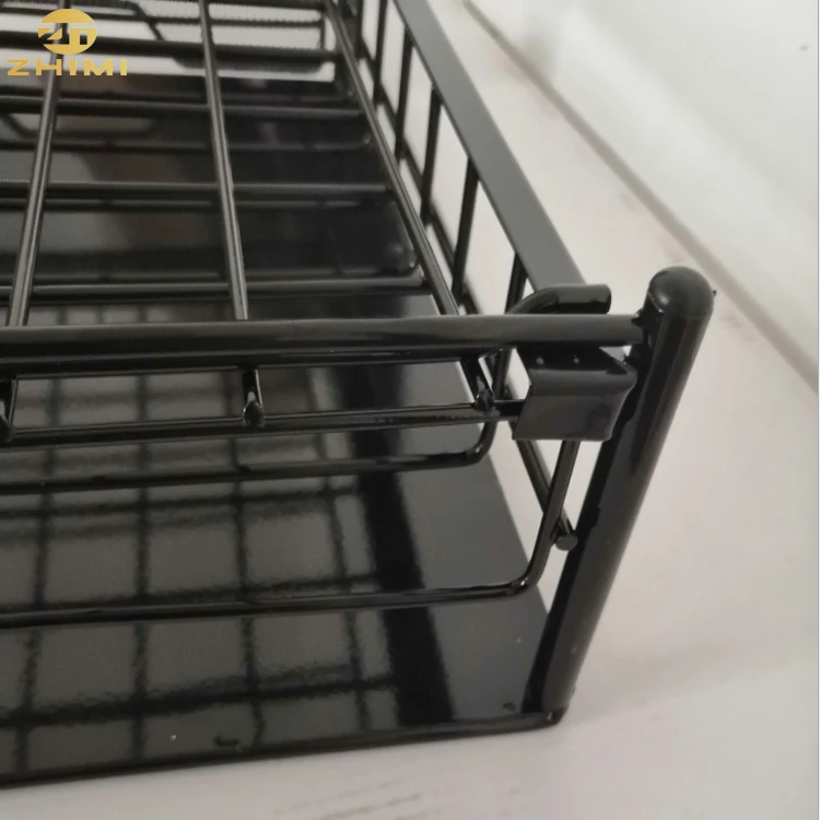 High Standard Metal Coffee Pod Drawer Tassimo Coffee Capsule Holder Rack for 54pcs