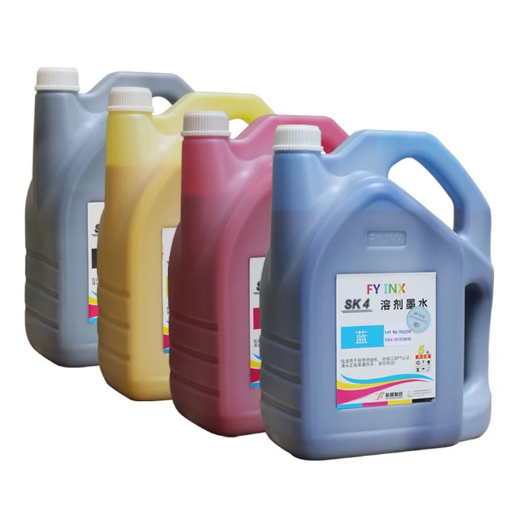 FY INX SK4 Solvent Ink for Sei ko SPT510 SPT1020 Printhead