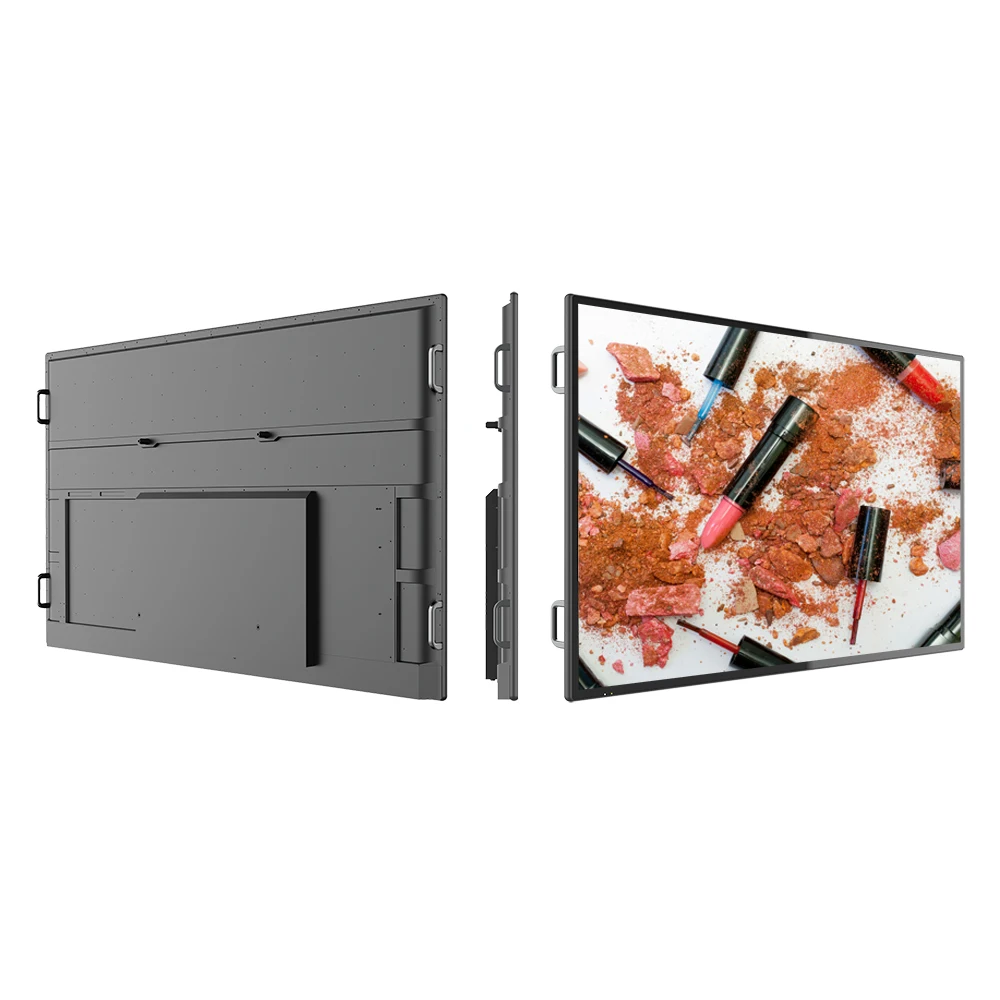 Ingscreen High Resolution High Brightness Kiosk Media Screen 32 43 50 55 Inch Wall Mount Digital Signage Advertising Player