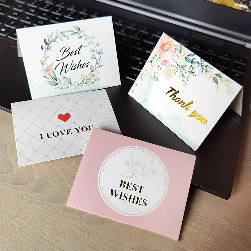Customized Personalized Christmas Greeting Card Printing Cards with Envelopes