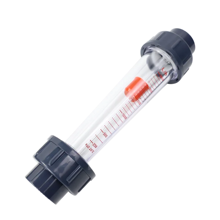 water float plastic PVC flow meter liquid rotameter