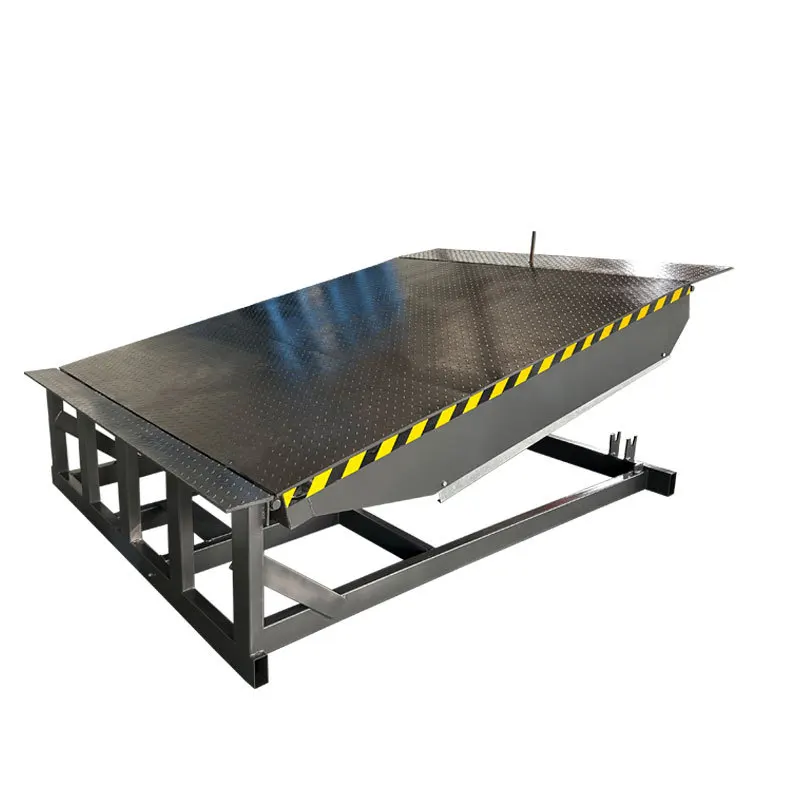 dock leveler 10 ton loading platform hydraulic loading ramp factory warehouse container loading and unloading platform