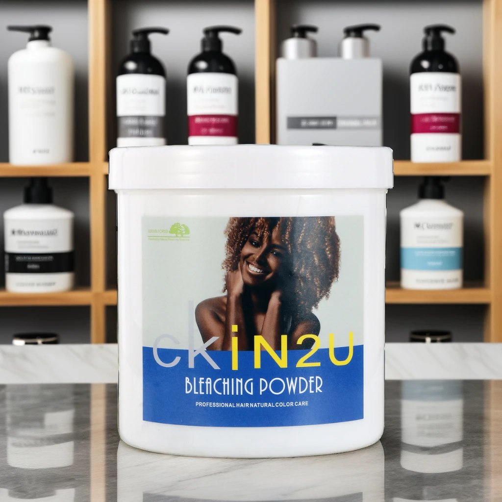 The New Listing Alcohol-Free Curly Hair Gold bleaching powder for hair in bulk less foaming