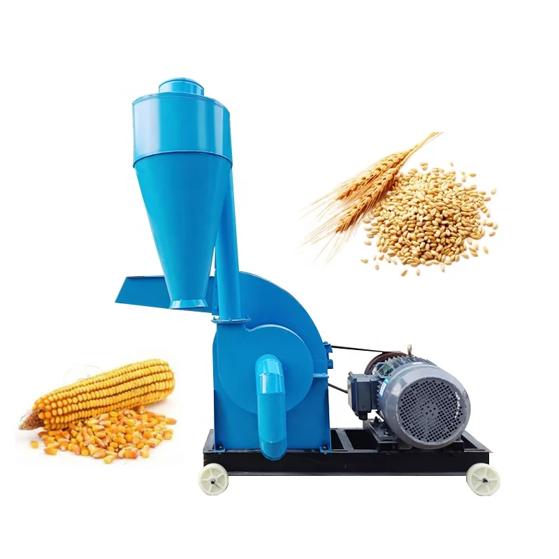 1/6 High Yield High Efficiency High Production Grain Self-priming Grinder Corn Grinding Mill Cereals Grinding Machine