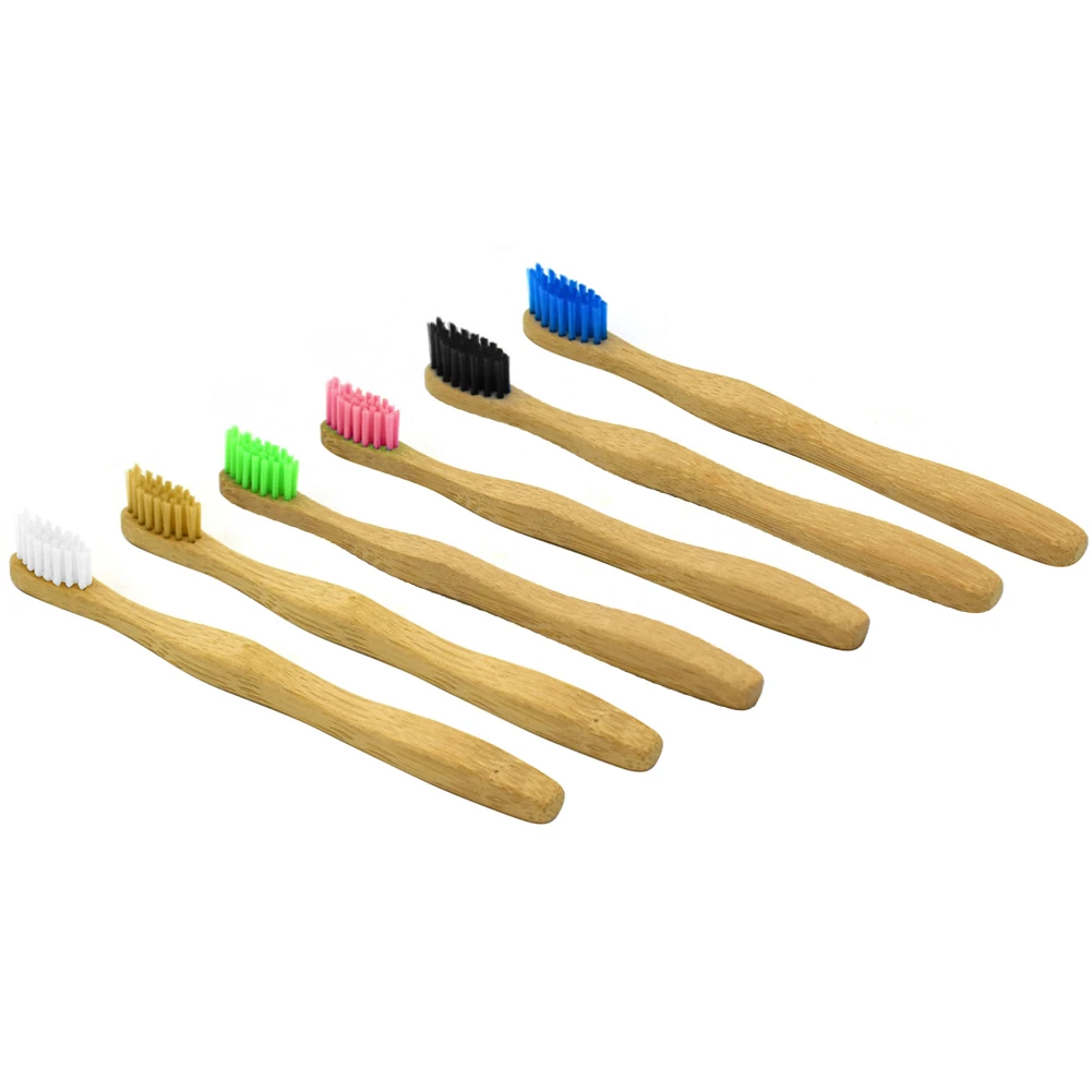 Kids Toothbrush Soft Bristle Wooden Tooth Brush Eco-friendly Bamboo Toothbrush