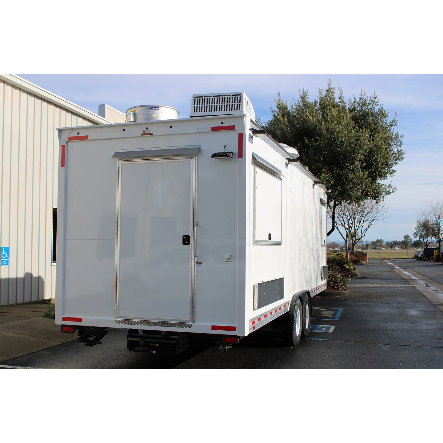 Mobile Food Truck With Pizza Vending Machine California Standard Dot Ce Certification Food Trailer Ready For Delivery