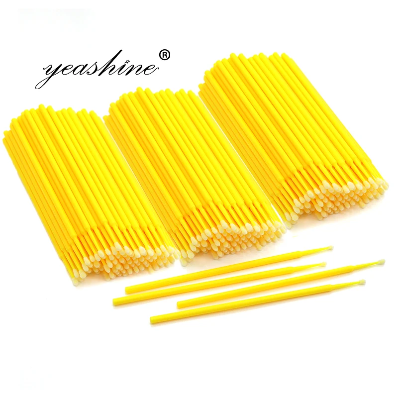 Бледно-розовая пластиковая микрощетка для ресниц, 3,0 мм