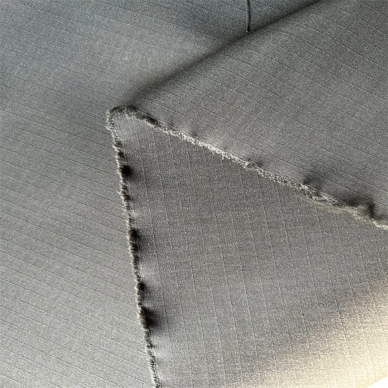 Polyester Plaids Spandex Pongee T400 Ripstop Stretch Fabrics