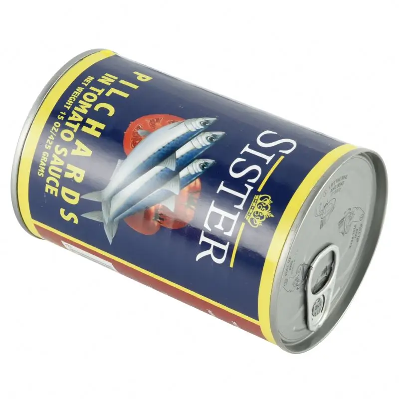 Canned seafood wholesale mackerel in tomato sauce 425g