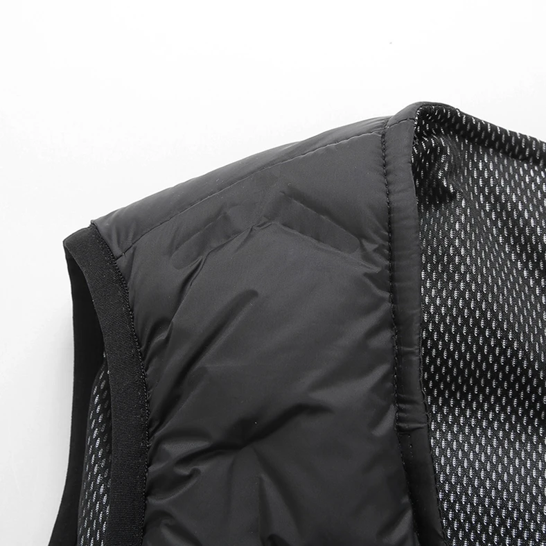 Жилет мужской с подогревом на утином пуху безрукавка Usb-подогревом пуховая куртка