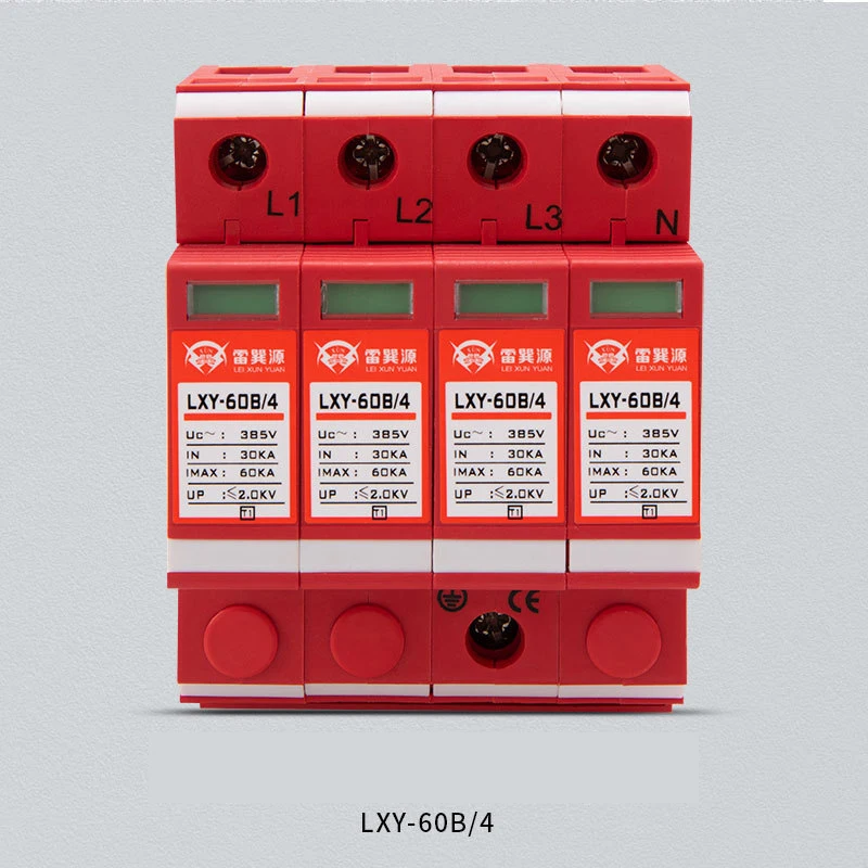 Surge Protective Device Type Three Phase Surge Protection Device Plastic Parts Surge Protector Dc 220v Spd