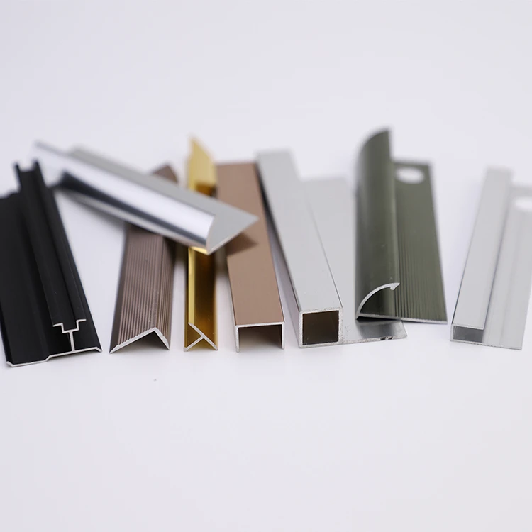 Foshan Niu Yuan Fast Delivery Customized metal material tile trims tile accessory type