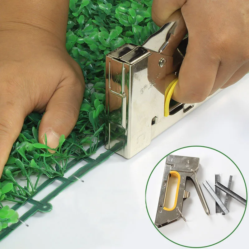 Kiaye Plastic Artificial Greenery Grass Panels Plant Wall Home Restaurant Indoor Decoration Supplies