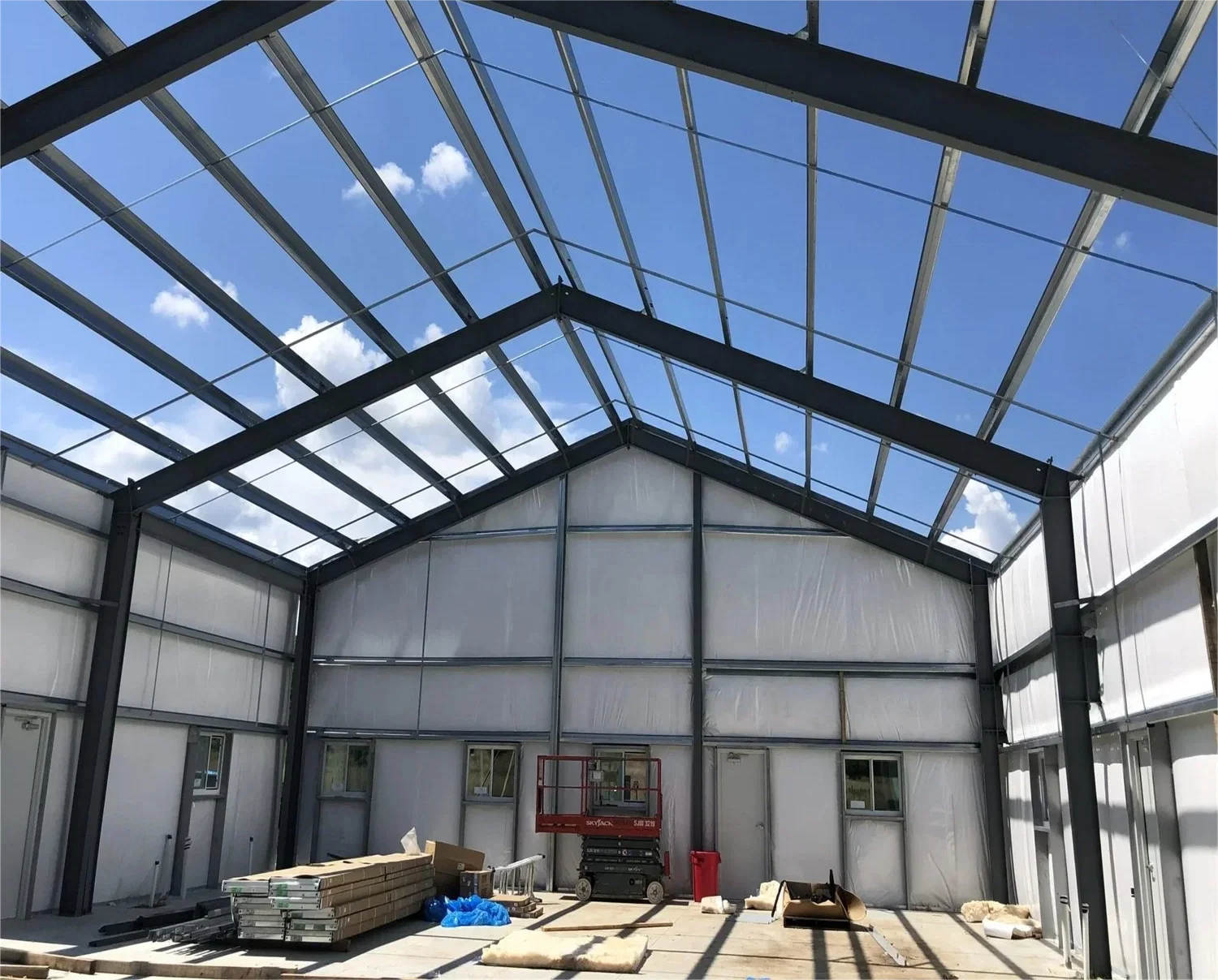 Low Price Prefabricated Steel Structure 1000 Square Meter Building Warehouse for Sale