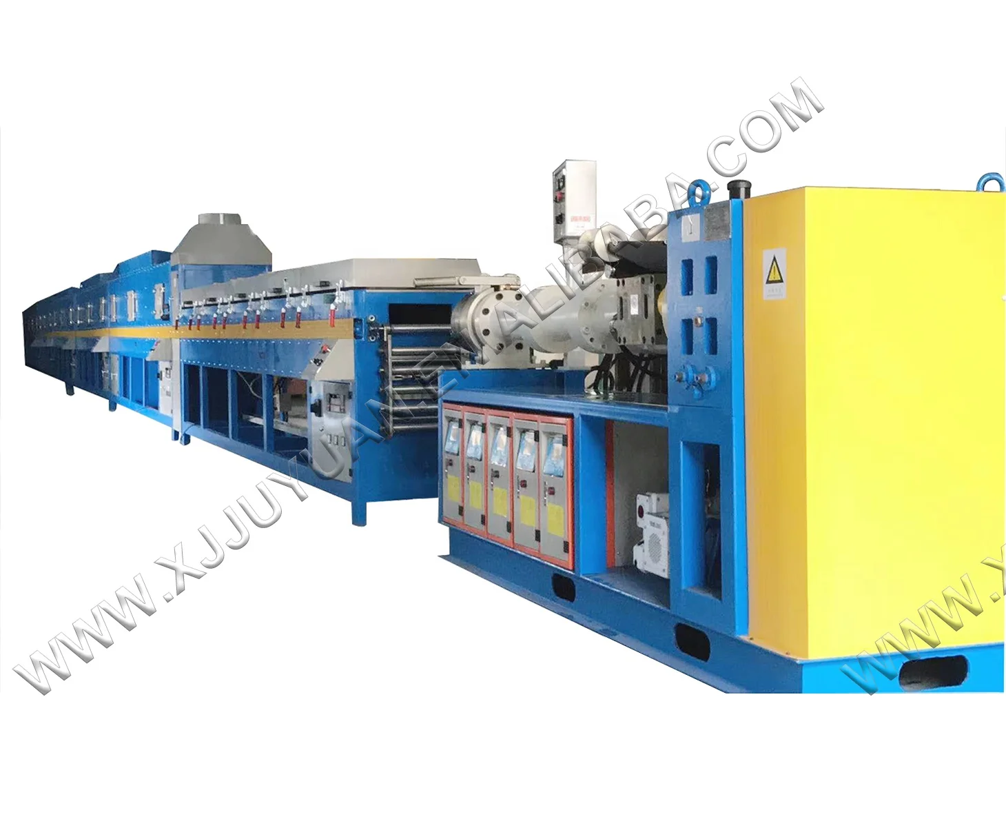 AC pipe insulation production line